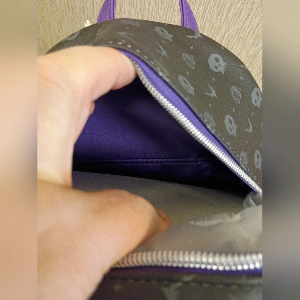 NWT The Nightmare Before Christmas Jack & Sally Moon Mini Backpack - Picture 7 of 7